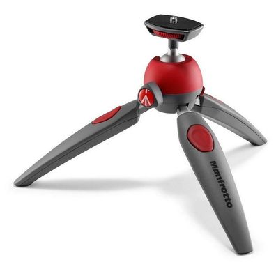 Tischstativ Manfrotto PIXI EVO Rot, kompakt und robust