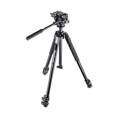 Stativ Manfrotto MK190X3-2W Aluminium Schwarz