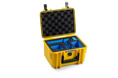 Transportkoffer B&W Gelb fér Action-Kameras, IP67 Schutz