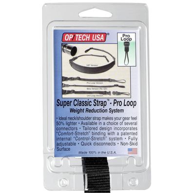 Kameragurt Optech Super Classic Strap - Pro Loop, Schwarz