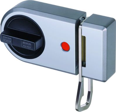 IKON Kastenriegelschloß mit Sperrbügel, 5132 weiß