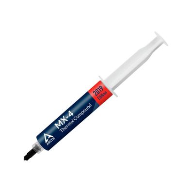 Wärmeleitpaste Arctic MX-4 blau und weiß