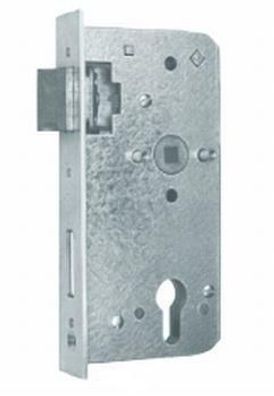 Einsteckschloss für Schlosskasten, Rohrstärke: 34 mm, 55 mm Dorn