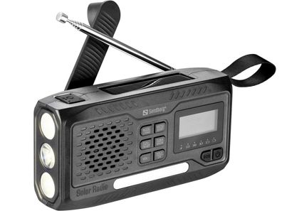 Tragbares DAB-Radio Sandberg Survivor Radio DAB All-in-1 4500