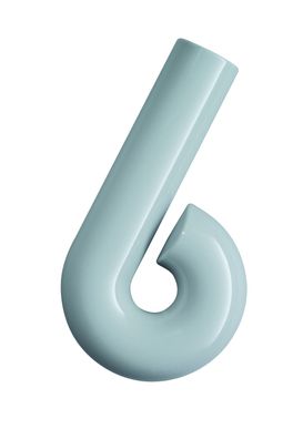 Hewi Hausnummer "6" weiss