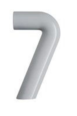 Hewi Hausnummer "7" schwarz