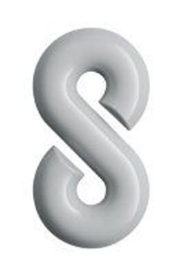 Hewi Hausnummer "8" schwarz