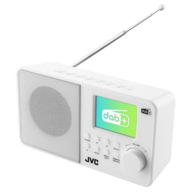 Tragbares Radio JVC RA-E611W-DAB Weiß