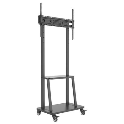 TV-Ständer Techly fér 32-70 Zoll, schwarz, neigbar