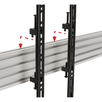 Monitorzubehör B-Tech Tischhalterung BT8390-VESA400F/B schwarz