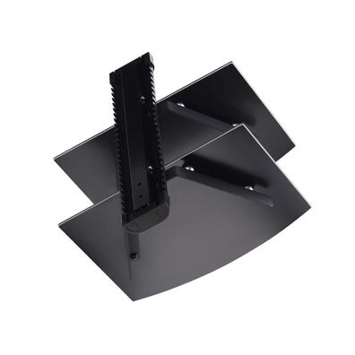 Wandhalterung Startech mit 2 verstellbaren Glasregalen