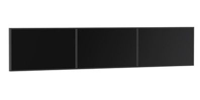Support mural sms moderne noir
