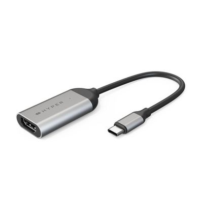 Adapter Hype HDMI USB-C 8K 60Hz Silber
