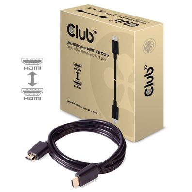 HDMI-Kabel Club 3D Ultra High Speed 2 Meter