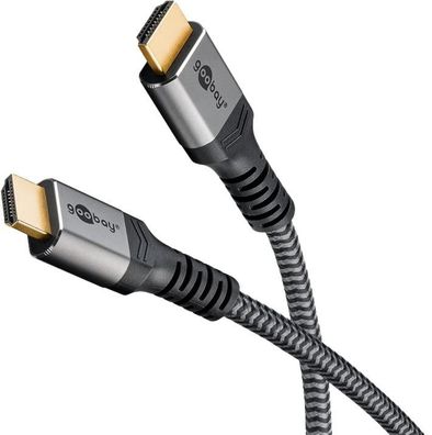 HDMI-Kabel Goobay 10 Meter 4K60Hz Grau