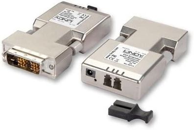 DVI-D Extender Lindy Silberfaseroptik