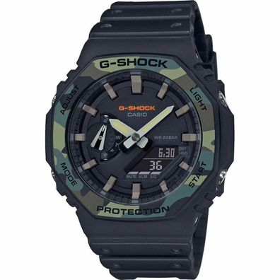 Herrenuhr Casio G-Shock GA-2100SU-1AER Schwarz