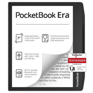 E-Book-Reader Poc PocketBook Era 7 Zoll, 16 GB, IPX8