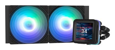 Wasserkéhlung Zalman ALPHA2 DS A24 mit LCD-Display