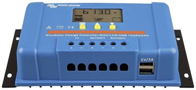 Laderegler Victron Energy BlueSolar PWM-LCD&USB 12/24V-30A