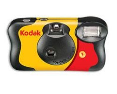 Einwegkamera Kodak Fun Flash mit Blitz