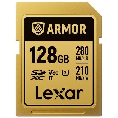 Speicherkarte Lexar ARMOR Gold 128 Go, robust und schnell