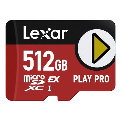 Speicherkarte Lexar PLAY PRO 512 GB microSDXC