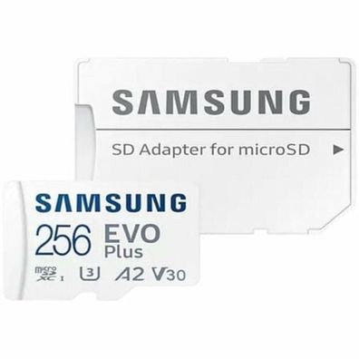 MicroSD Karte Samsung EVO Plus 256 GB Weiß