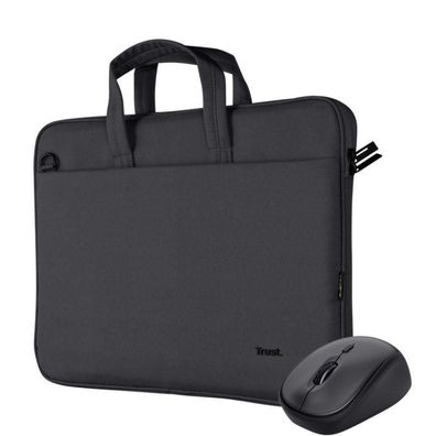 Laptoptasche Trust Bologna bis 16 Zoll, schwarz