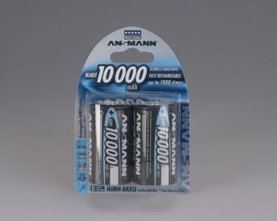 Batterien Ansmann Mono D HR20 wiederaufladbar