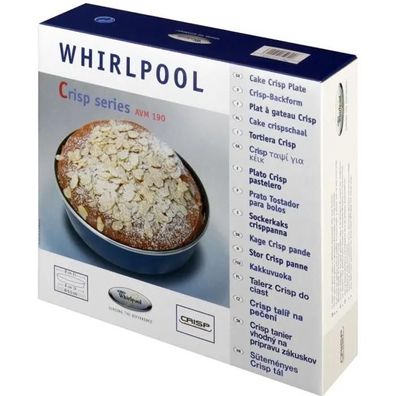 Mikrowellen-Zubehör Wpro Crisp AVM190 Antihaftbeschichtet