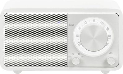 Radio FM Sangean Weiß matt, tragbar, Bluetooth
