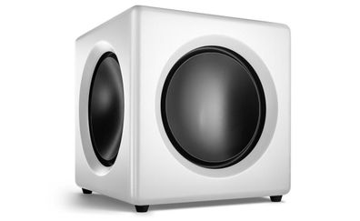Subwoofer Aster Weißer Aktiver Basslautsprecher 125 W