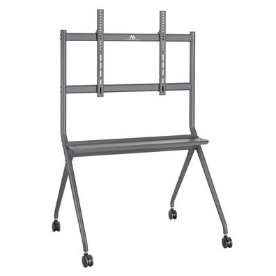 Mobiler TV-Ständer Maclean fér 50-86 Zoll, 120 kg Tragkraft