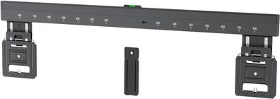 Wandhalterung Goobay Ultraslim, ultra-flach, schwarz
