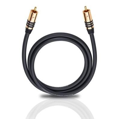 Subwoofer-Kabel Oehlbach NF Sub 2 Meter, schwarz