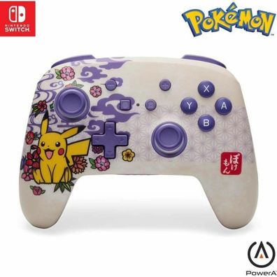 Kabelloser Controller PowerA Pikachu Blossom Gelb