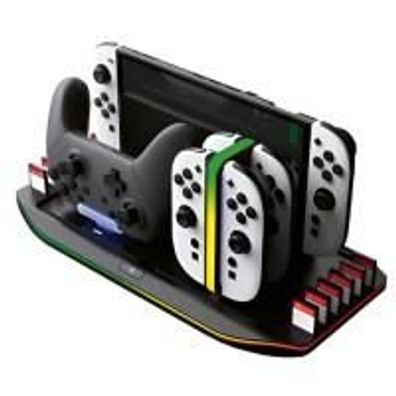 Ladestation Nacon fér Nintendo Switch mit RGB-Beleuchtung