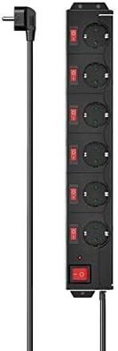 Intelligente Steckdosenleiste Hama mit 6 Steckdosen