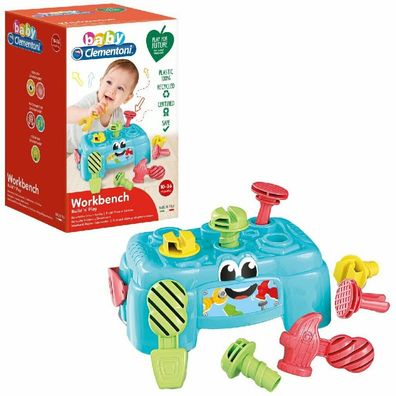Clementoni Baby Werkbank Kleiner Handwerker