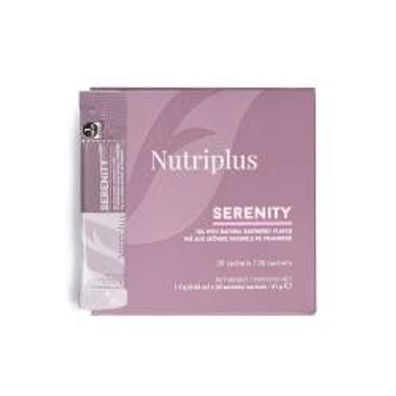 Nutriplus Serenity Kräuterteepulver mit Himbeere-Geschmack 30 Sachets