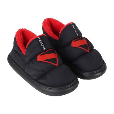 Superman Pantoffeln Damen, leichte Hausschuhe, Hauslatschen