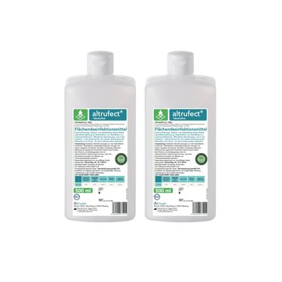 Altrufect® Flächendesinfektionsmittel - 2x 500 ml