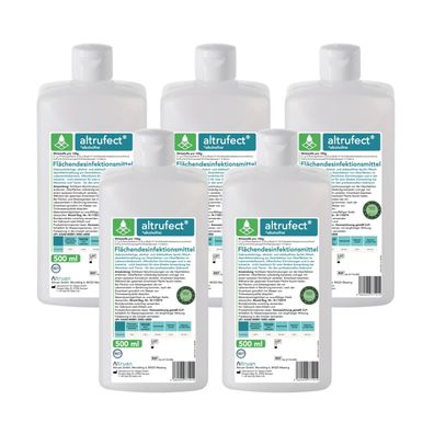 Altrufect® Flächendesinfektionsmittel - 5x 500 ml