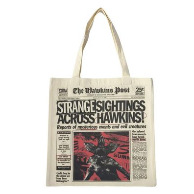 Stranger Things Shopping Bag Tragetasche Stofftasche Einkaufstasche Polyester