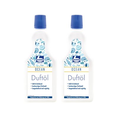 Dr. Becher Duftöl Ocean 2x 500 ml Raumduft Parfümöl Lufterfrischer
