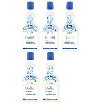 Dr. Becher Duftöl Ocean 5x 500 ml Raumduft Parfümöl Lufterfrischer