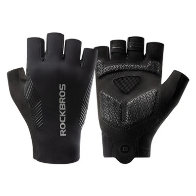 Rockbros Fahrradhandschuhe Frühling/Sommer/Herbst, kurze Finger