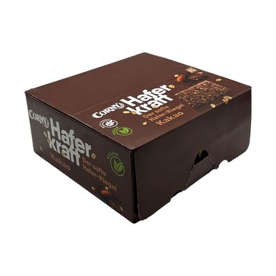 Corny Haferkraft Riegel Kakao, Kiste mit 12x 50g