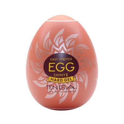 Tenga Easy Stretch Ei Shiny II Einmal-Masturbator in Ei-Form